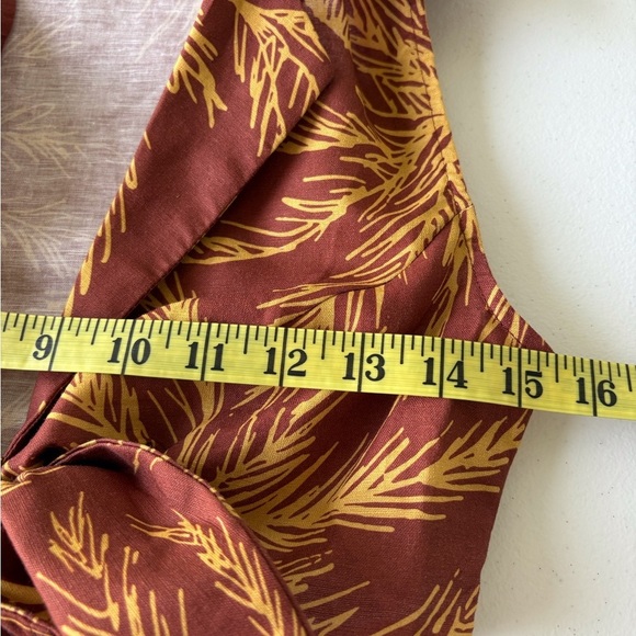 Charlie Holiday Isle of Palms Palma Tie Top Size 4/Small Beach Summer Vacation - Picture 8 of 8